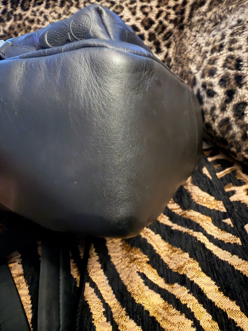 Coach Charlie Medium size backpack BLACK GREAT CONDITION - Picture 8 of 15